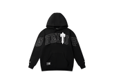 Geedup Co x Trapstar Team Logo x Irongate T Hoodie - Black/White